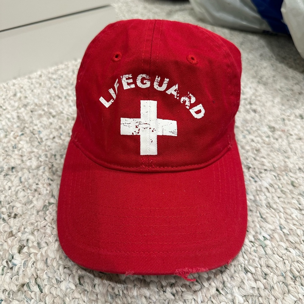 Lifeguard baseball hat